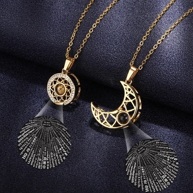 ✨🌞 Collares Sol y Luna para Parejas 🌙💖